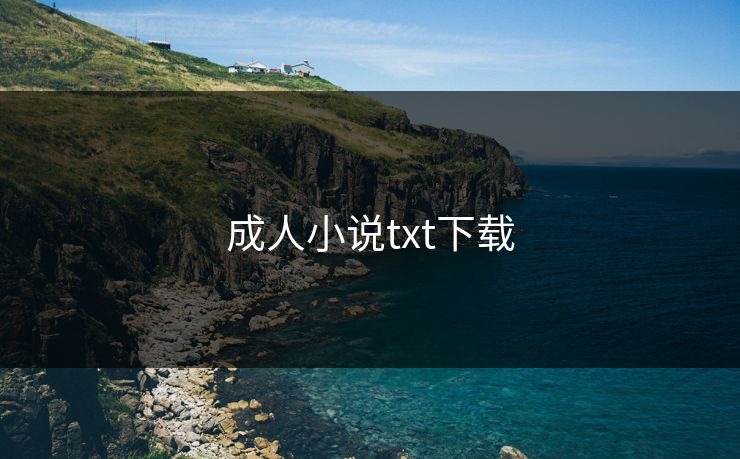 成人小说txt下载